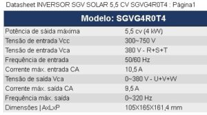 Tabela 4Cv