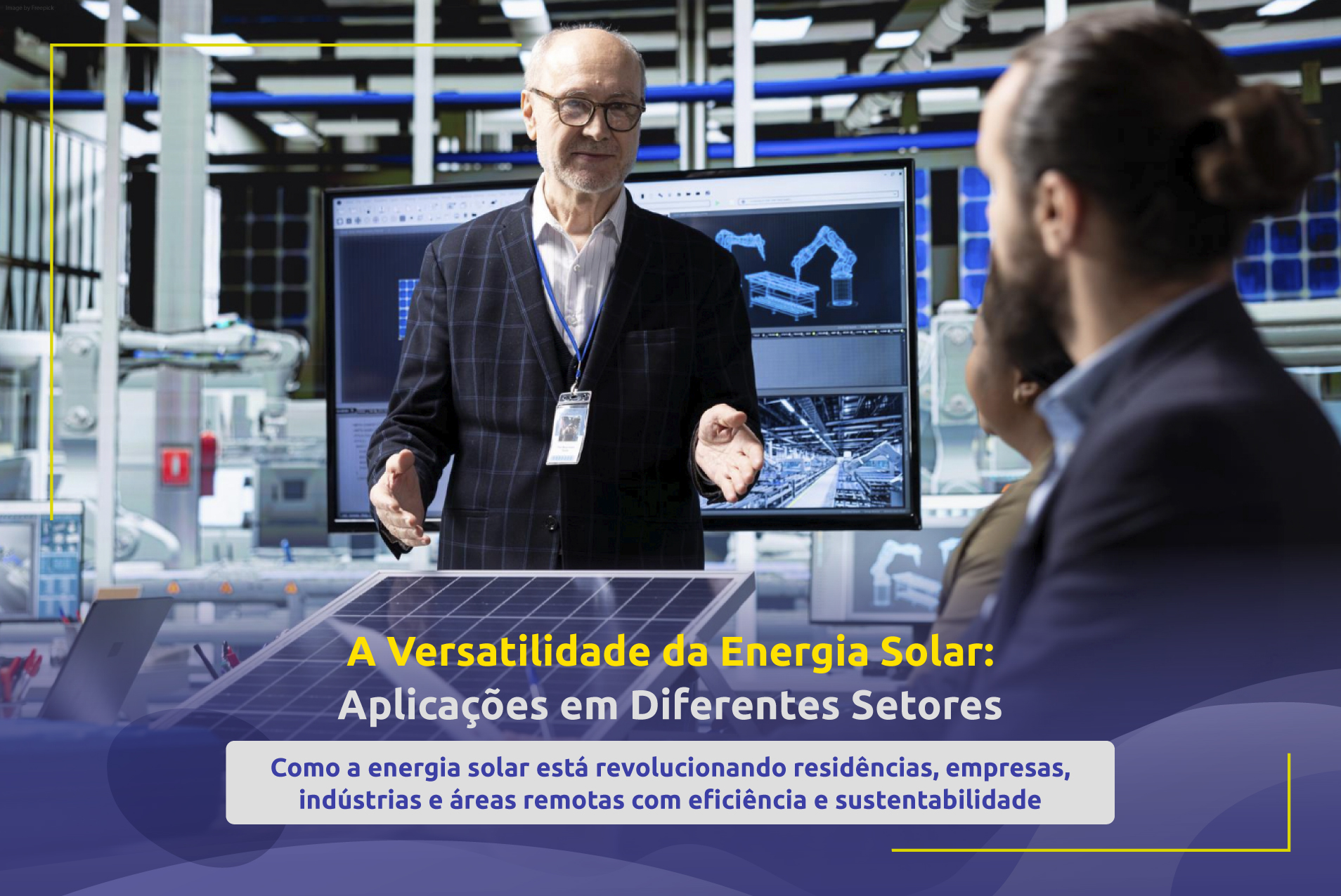 A Versatilidade da Energia Solar: Aplicações em Diferentes Setores