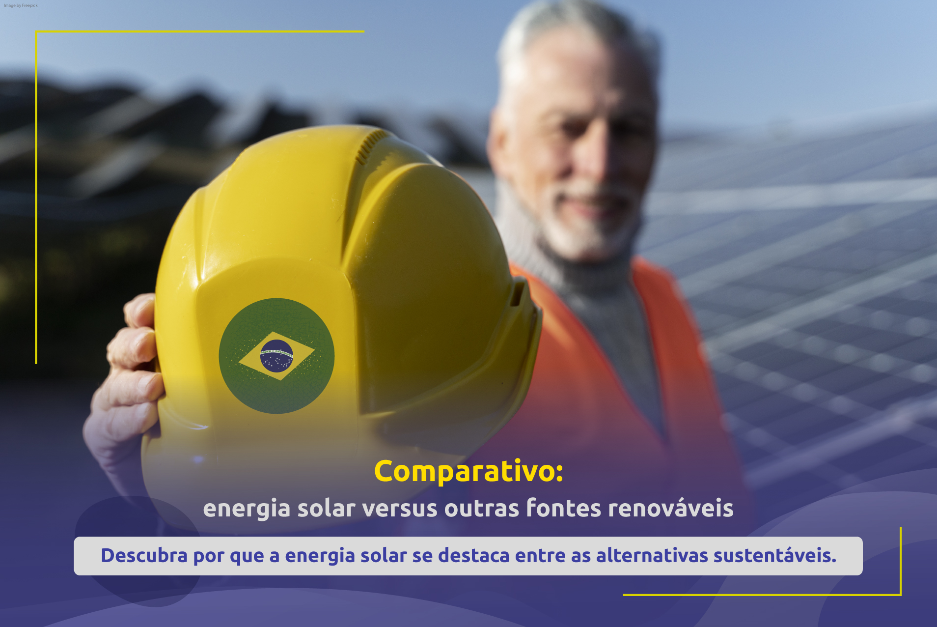 Comparativo: energia solar versus outras fontes renováveis